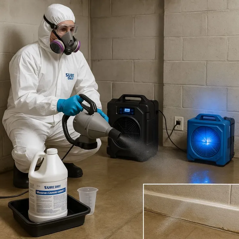 Sanitization and Odor Removal process in Oneida, TN