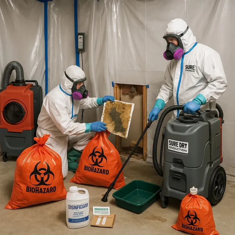 Contaminated Water Handling Protocols process in Oneida, TN