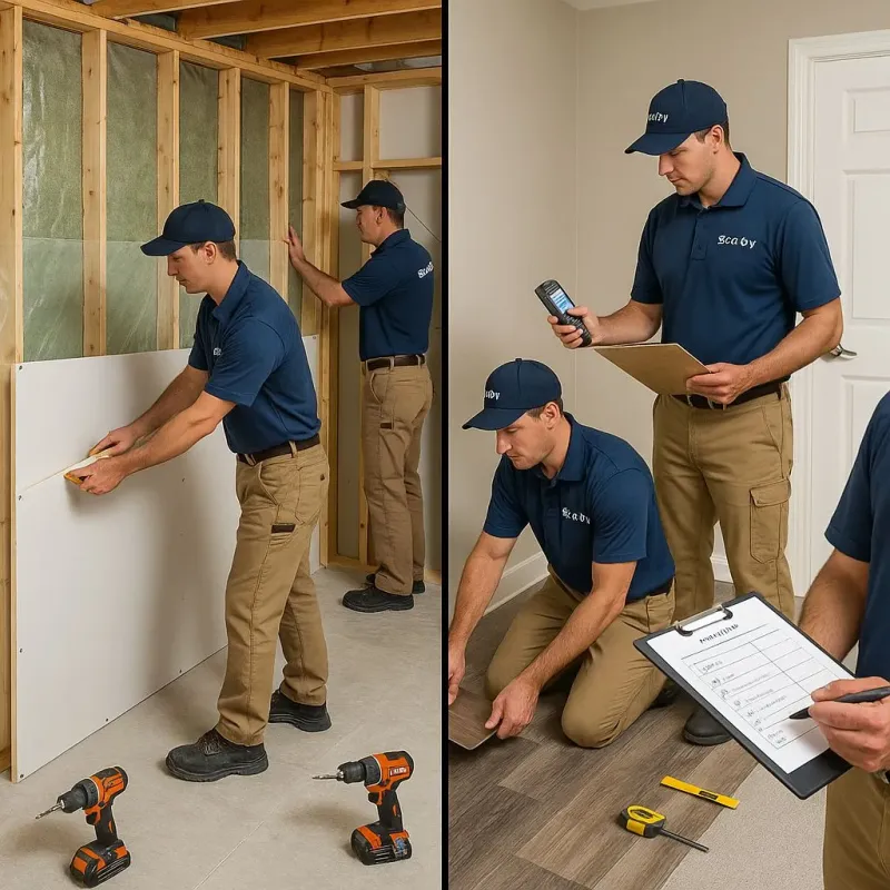 Repairs and Reconstruction process in Oneida, TN