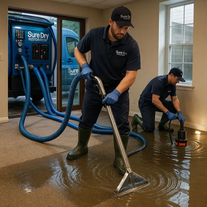 Water Extraction and Removal process in Oneida, TN
